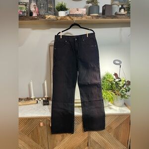 Shihiko Brand Anti Hanako Black and Red Jeans NWT Size 34